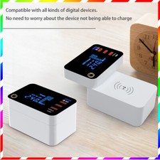 Fast Charging station hub with Touch Multi-port USB 1QC3.0 1Type-c Wireless