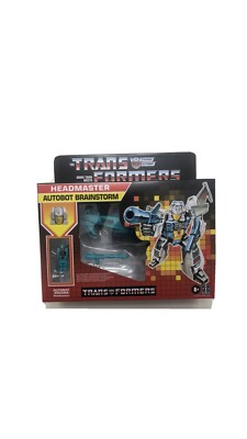 Hasbro Transformers Generations Deluxe Headmasters Retro G1 style Brainstorm