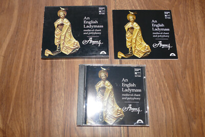Englsh Ladymass by Anonymous 4 - Chant (CD, 1993) - Slipcase & Booklet