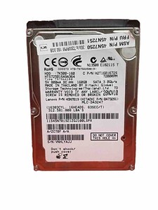 Hitachi 160GB 7200RPM 2,5" SATA HDD Festplatte (für Laptop / Slim)