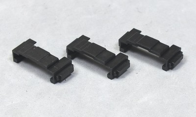 Viper HO Slot Car Parts - Standard AFX Tomy SG+ Style Hard Body Clips Lot of 3 