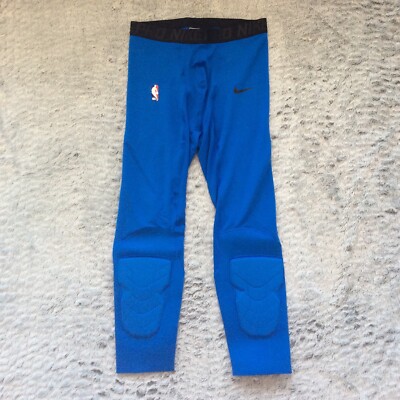 blue nike basketball tights