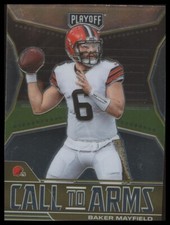 2021 Panini Playoff Call to Arms #CA-BMA Baker Mayfield Cleveland Browns
