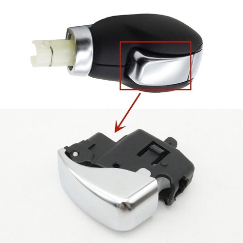 CANJPTON Schakelhendel automatische versnellingspook handbal auto versnellingspook verchroomd compatibel met Megane 4 Kadjar Scenic 4 Koleos 349206625R 328654192R 328653120R
