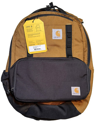 Carhartt 20 L Cargo Series Daypack +3 Can Cooler Carhartt Brown Backpack Camping