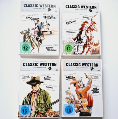 Classic Western Collection Box No. 1 + 2 + 3 +4 - Sehr guter Zustand