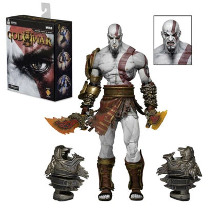 God of War 3 Ultimate Kratos Action Figure Collectible Model Toys Halloween Gift