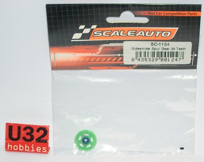 SCALEAUTO SC-1156 Krone 34D Sidewinder 17,50Mm M50 Nylon Achse 2,38Mm