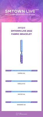 aespa SMTOWN LIVE 2022 SMCU EXPRESS @ SUWON OFFICIAL MD FABRIC