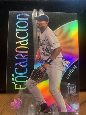 1999 E-X Century Baseball Card #80 Juan Encarnacion