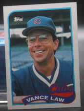 Vance Law (Cubs/Brigham Young Cougars) - 1989 Topps #501