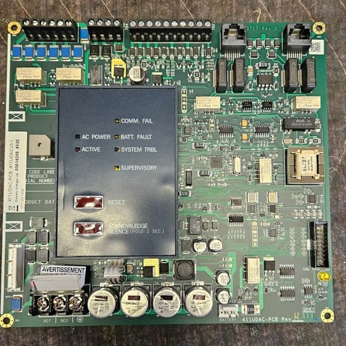 Fire-Lite 411U DAC-PCB V 3.1 Fire Watch Fire Alarm Communicator 4 Zone Board (c)