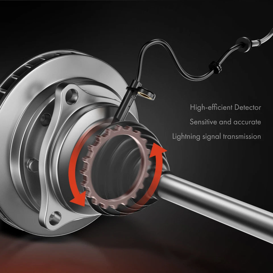 Nuevo 4x Sensor de velocidad de rueda ABS delantero y trasero para Infiniti QX4 Nissan Pathfinder Foto 3 de 4