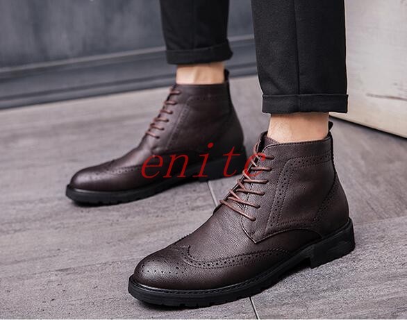 high top brogues