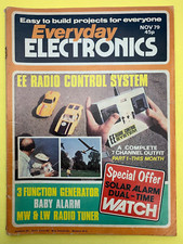 Everyday Electronics November 1979 Easy To Build Projects Magazine