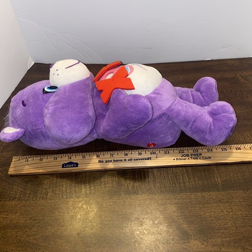 XOXO Care Bear Share Plush Purple Bear With Candy Lollypops On Tummy 2016 14” - Picture 4 of 6