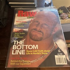 WWE Raw Magazine June 2000 Stone Cold Steve Austin