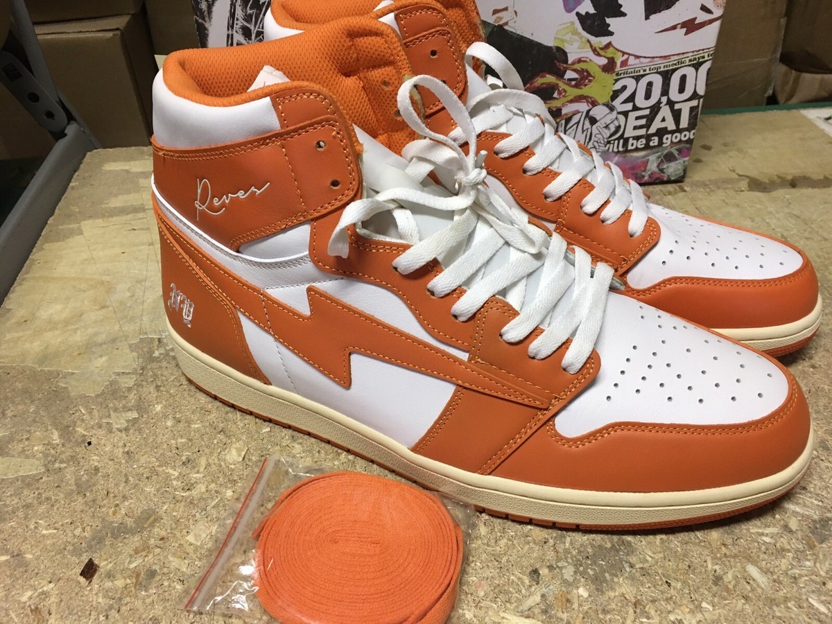 DS MENS REVES PARIS AIR KIY 85 HI NEW YORK SZ 13 ORANGE 