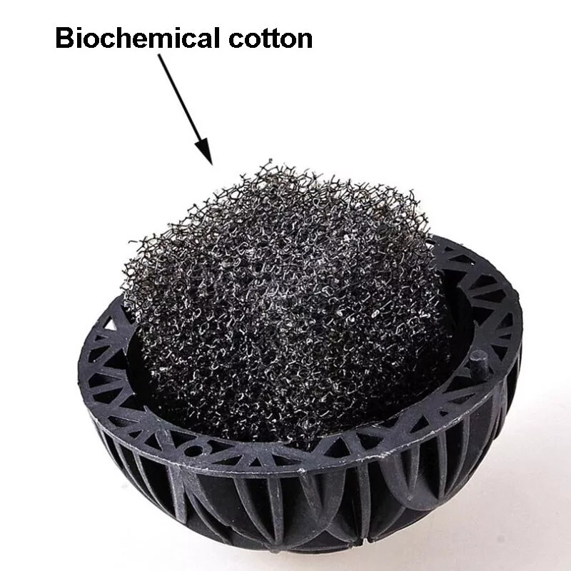 Bio Balls Aquarium Filter/Sump/Fish Tank Media With Biochemical Cotton 16mm~56mm