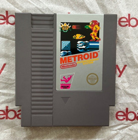 Metroid (Nintendo NES, 1987) Complete! With Manual, Box and Styrofoam! 5 Screw!