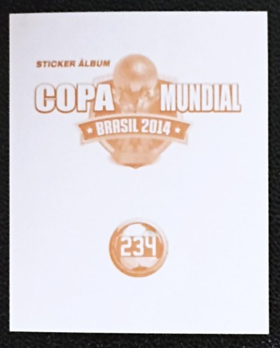 2014 Brazil World Cup FIFA #234 BAKARI SAGNA France Soccer Team Sticker Promo - Picture 2 of 2