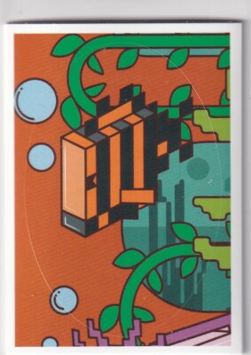 Panini Minecraft Treasure Sticker 2021 Nr. 166 Art out of the Cube