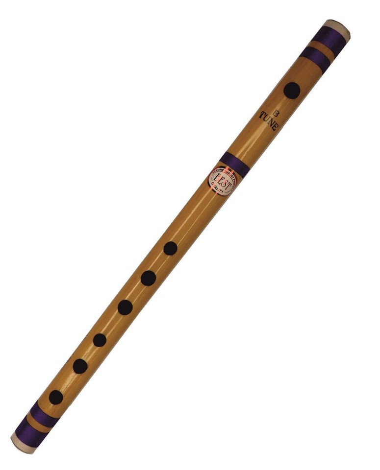 Handmade Natural Bamboo Flute Woodwind Musical Instrument Bansuri B