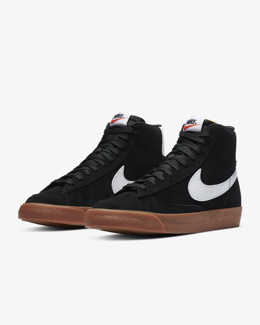 nike blazer mid 77 black gum