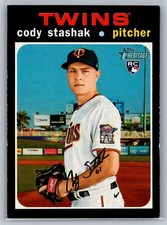 2020 Topps Heritage  Baseball #654 Cody Stashak  RC Minnesota Twins