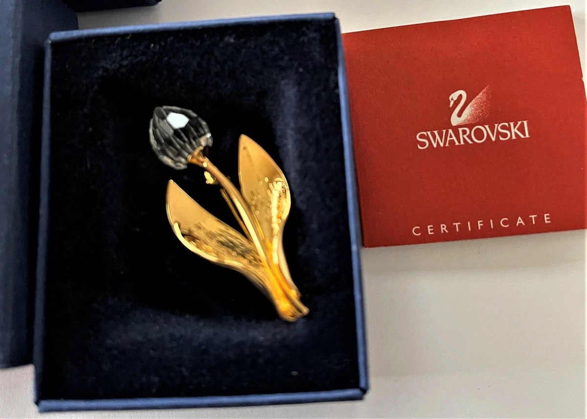 Swarovski Tulip Brooch eBay