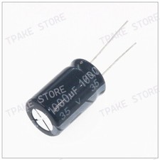 20PCS 35V1000UF 1000UF35V 1000MFD 35Volt 10x20mm Electrolytic Capacitors