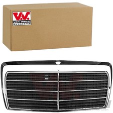 VAN WEZEL KÜHLERGRILL MIT ZIERSTREIFEN VERCHROMT passend für MERCEDES-BENZ 124