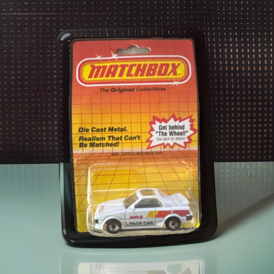Matchbox 1-75 Series 1:75 Toyota MR2 Pace Car Diecast 1983 Unopened Box