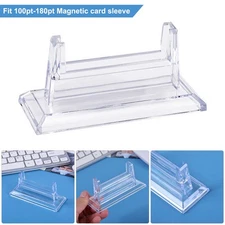 Acrylic Sport Trading Card Display Stand for 100pt-180pt Magnetic Card Holders