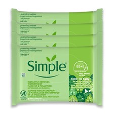 Simple Kind To Skin Cleansing Make Up Remover Wipes - 4 pc Makeup Wipes