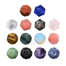 Geometry Crystal Healing Decor Icosahedron Dodecahedron Energy Chakra Balance