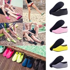 1 Pair Non-Slip Water Shoes Unisex Swim Socks Diving Shoes  for Adults and Kids