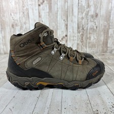 Oboz Bridger Mid B-DRY Waterproof Hiking Boots Mens 8 Brown GW22101SU0421M