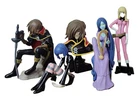 Harlock Albator figurines 6 figures set HG Galaxy Express 999 Matsumoto Herlock