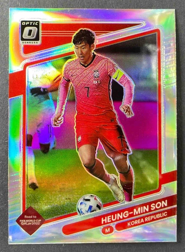 2021 Panini Donruss Heung-Min Son #133 Optic Holo Korea
