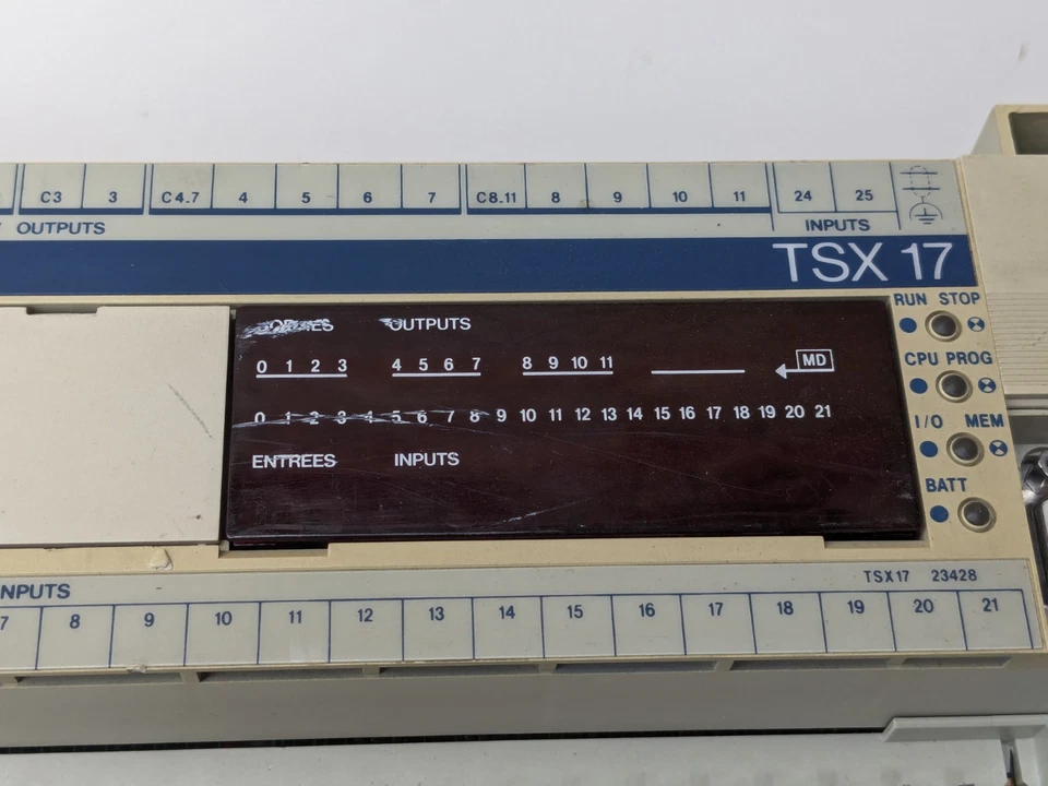 Automate TELEMECANIQUE TSX1723428 + Cartouche Logiciel TSX P1720F / TSX 17 - Photo 2/4