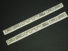 DECALCOMANIE/ADESIVI LATERALI PANTERA 1/10 PER CARROZZERIA AUTO TOURING HPI RC *Traxxas 4tec/V100