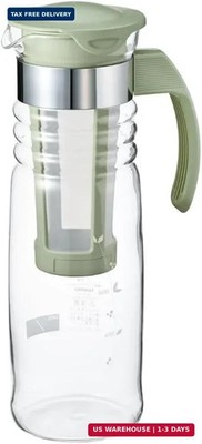 Hario ''Mizudashi'' Cold Brew Tea Maker, 1200ml, Smoky Green