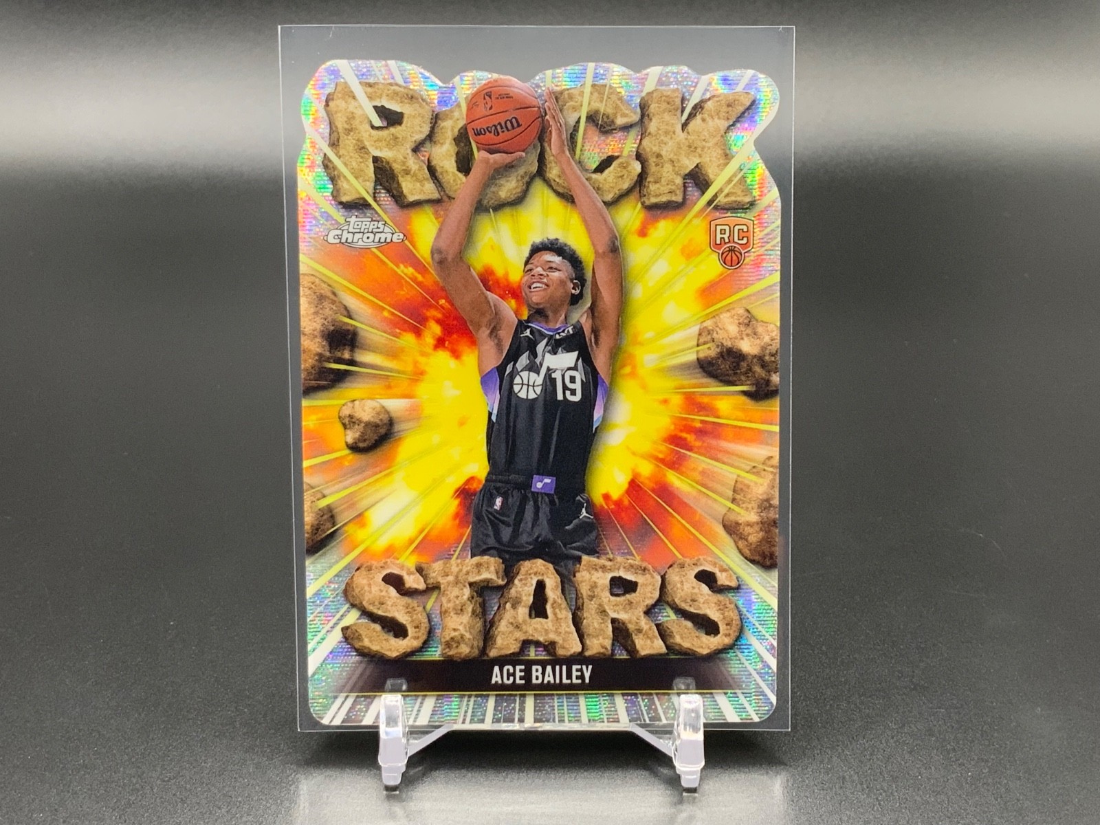 2025-26 Topps Chrome Ace Bailey Rock Stars SSP Case Hit RC Rookie (IYC)