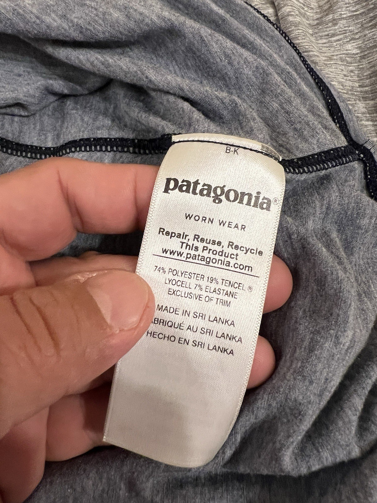 Womens Large Patagonia Tank Top Blue Glorya Pullover 54821 Outdoor