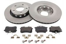 Bremsensatz Scheibenbremse Hinterachse für AUDI A6 C5 Avant A8 D2