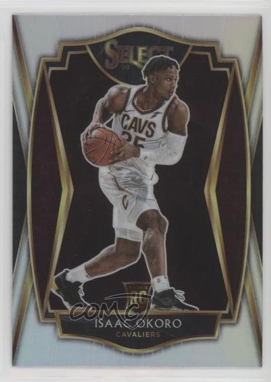 2020-21 Panini Select Premier Level Silver Prizm Isaac Okoro #182 0o6v
