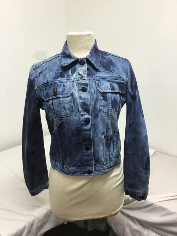 Vintage 1990’s, Pepe Jeans, Denim Cropped Fit Jacket, Size Large, (SR815)
