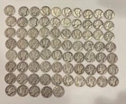 90% Silver $7.50 Face Silver Mercury Dime Lot (75 Mercury Dimes)