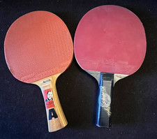 2 lot Butterfly Table Tennis Racquet Paddle Kenny Style Soft D-13 STIGA YASAKA